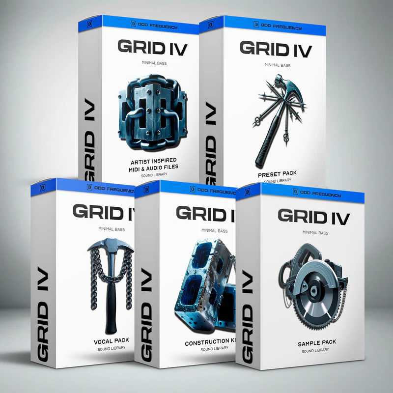 Odd Frequency GRID 4 Full Bundle WAV MiDi XFER RECORDS SERUM 2-FANTASTiC-乐声音频-资源网