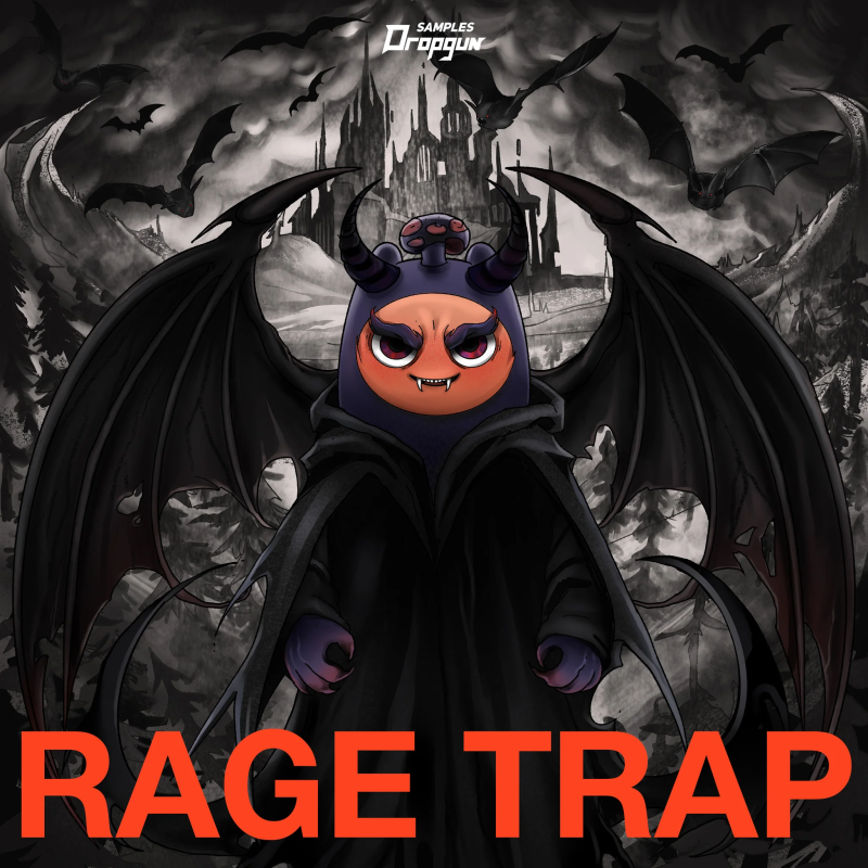 暗黑侵略性现代 Trap 采样包Dropgun Samples Rage Trap (Full Original Release) WAV MiDi MP3 Serum 2 Presets-乐声音频-资源网