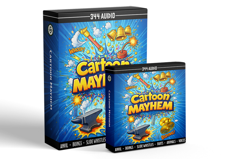 现代卡通音效设计344 Audio Cartoon Mayhem Mini Library WAV-乐声音频-资源网