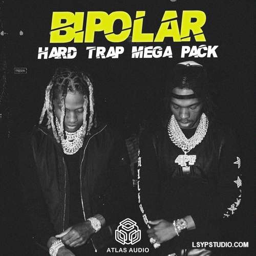 硬核陷阱音乐素材库《Bipolar – Hard Trap》Atlas Audio Bipolar Hard Trap WAV MiDi-FANTASTiC-乐声音频-资源网