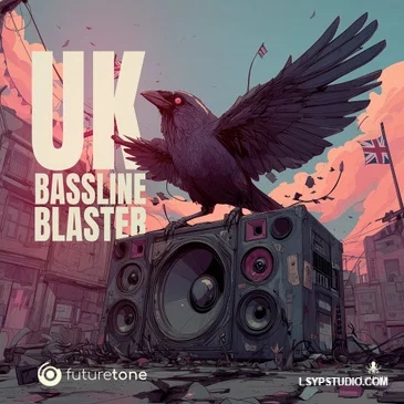 英国低音流派（UK Bassline）和硬核车库舞曲（UKG）打造的重量级全能型素材库Black Octopus Sound Uk Bassline Blaster By Futuretone MULTiFORMAT-FANTASTiC-乐声音频-资源网