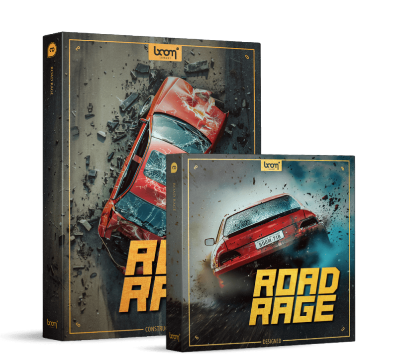 车祸与车辆损毁主题专业音效库Boom Library Road Rage Designed WAV-乐声音频-资源网