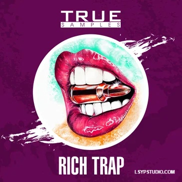 Trap 音乐制作人打造的高质量免版税True Samples Rich Trap WAV MiDi-FANTASTiC-乐声音频-资源网