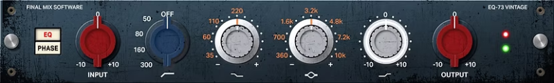 经典外观，绝佳音质。EQ-73 VINTAGE 均衡器Final Mix Software EQ-73 VINTAGE III v1.0.0 [WiN, MacOSX]-乐声音频-资源网