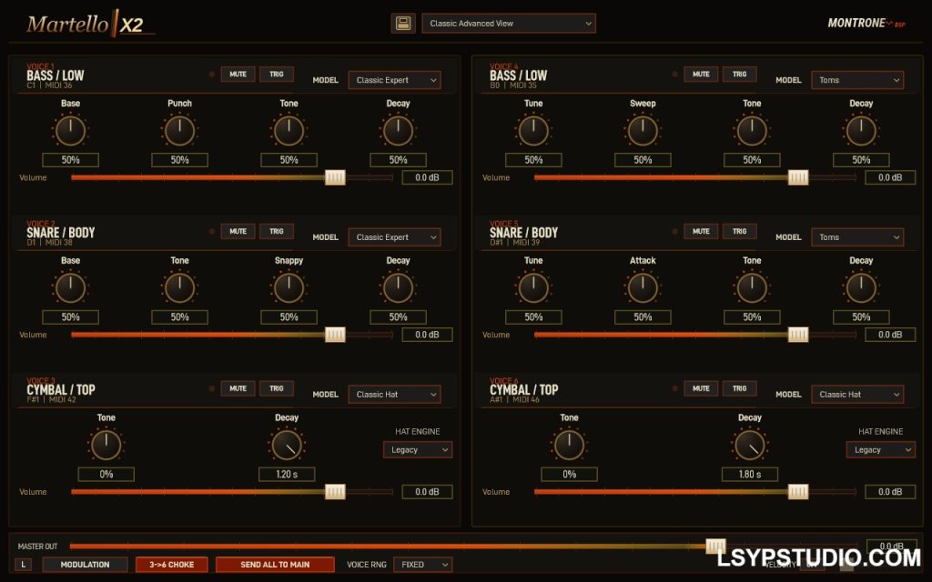 图片[1]-808 风格的低频冲击力和独特音色MontroneDSP Martello Bundle v1.2.2 [WiN]-乐声音频-资源网