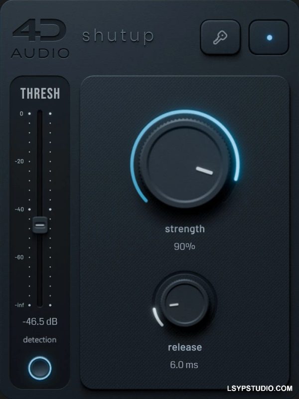 消除吉他信号中的噪声4D Audio ShutUp v1.0.0 [WiN]-乐声音频-资源网