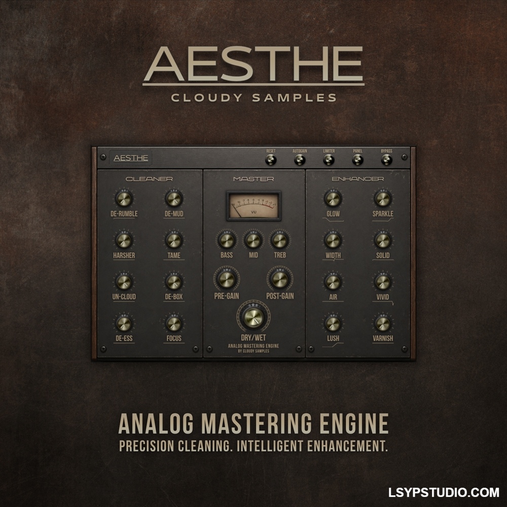 图片[1]-模拟母带处理引擎Cloudy Samples Aesthe RETAiL [WiN, MacOSX]-乐声音频-资源网