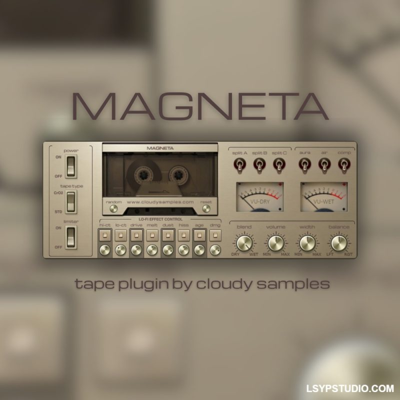 体验原汁原味磁带的魔力Cloudy Samples Magneta RETAiL [WiN, MacOSX]-乐声音频-资源网