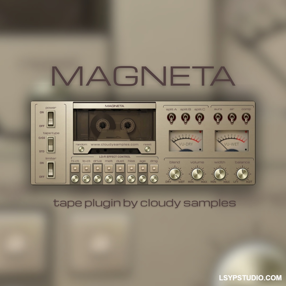 体验原汁原味磁带的魔力Cloudy Samples Magneta RETAiL [WiN, MacOSX]-乐声音频-资源网