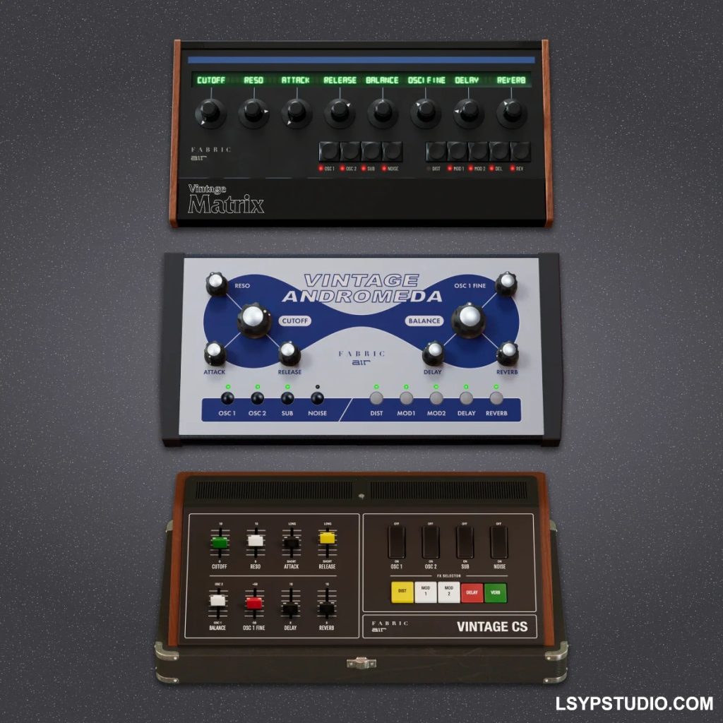 图片[1]-从电影般的合成器音色和不断演变的纹理AIR Music Technology Fabric Vintage Synths Vol.2 v1.0.0 [WiN]-乐声音频-资源网