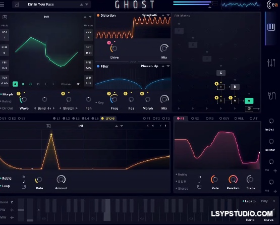 好多调频合成器Exacoustics GHOST v1.1.15 ARM [MacOSX]-乐声音频-资源网