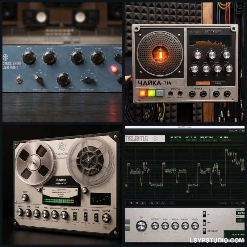 前置放大器、均衡器、磁带机SnowTec Full Bundle v2026.08 [WiN]-乐声音频-资源网