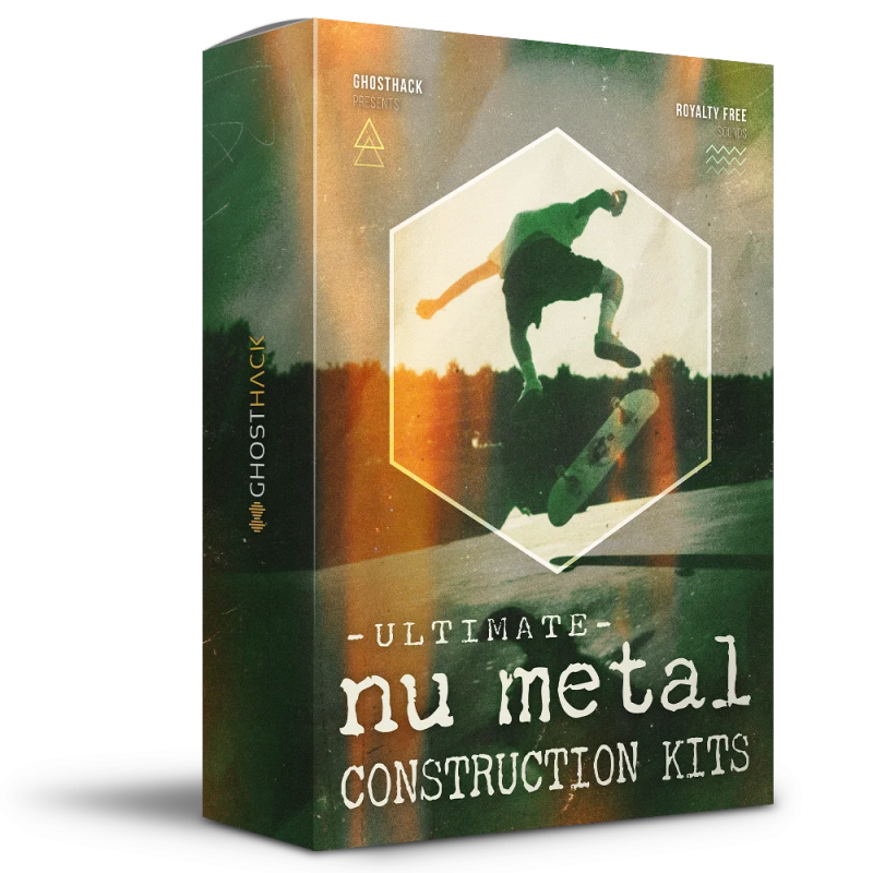 德国知名音效厂牌 Ghosthack Audio 倾力打造的一款总量达 3.06 GB 的Ghosthack Ultimate Nu Metal Construction Kits WAV MIDI-GTA-乐声音频-资源网