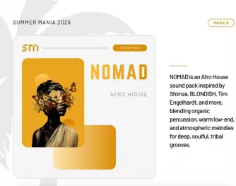 Afro House 音乐制作素材包Sounds Mania Nomad Afro House WAV MiDi Serum 2 Presets Ableton Project Files-ARCADiA-乐声音频-资源网