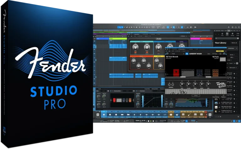 Fender – Studio Pro 8 v8.1.2 for WiN-乐声音频-资源网
