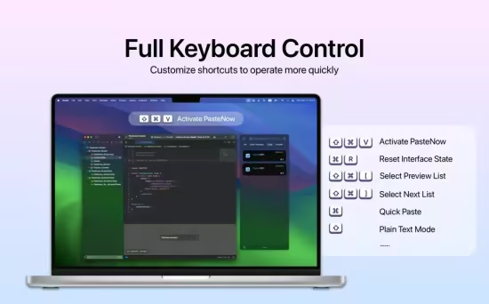高颜值原生剪贴板管理神器PasteNow 2.32 macOS-乐声音频-资源网
