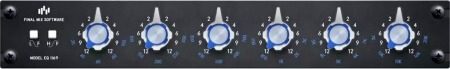 六个频段。低频和高频搁架式滤波器Final Mix Software EQ-1169 III EQ [WiN, MacOSX]-乐声音频-资源网