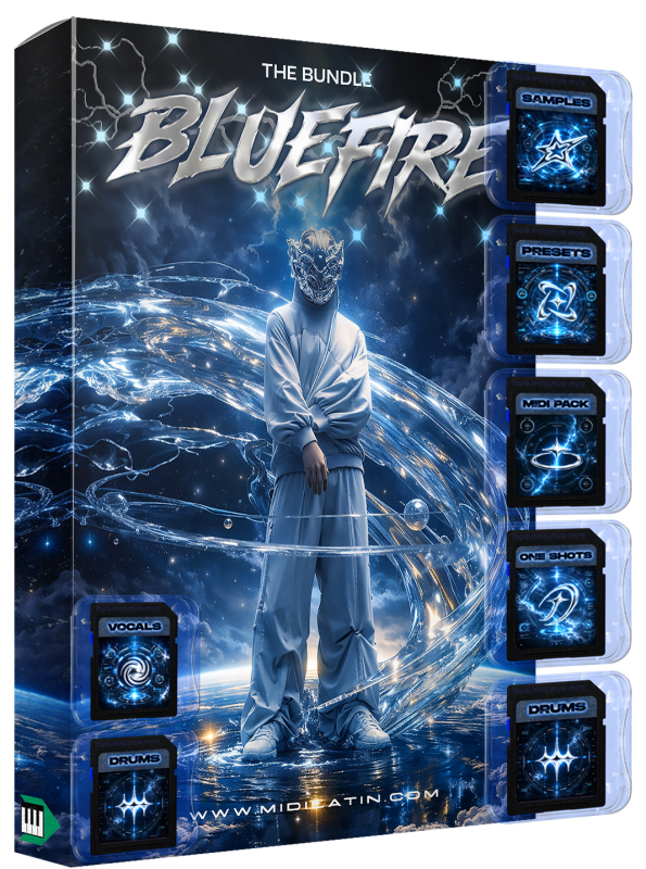 新一代都市音乐制作人 Bluefire 的个性、愿景和风格Midilatino The BlueFire Bundle MULTiFORMAT-FANTASTiC-乐声音频-资源网