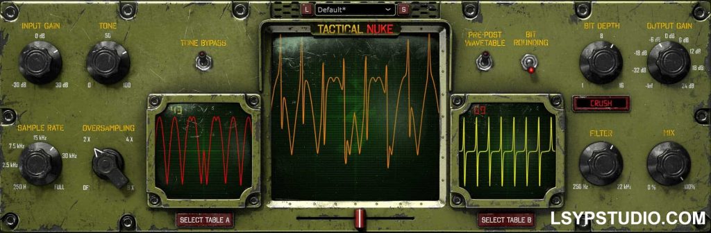 前置放大器失真3 Sigma Audio Tactical Nuke v1.1.0 [WiN, MacOSX]-乐声音频-资源网