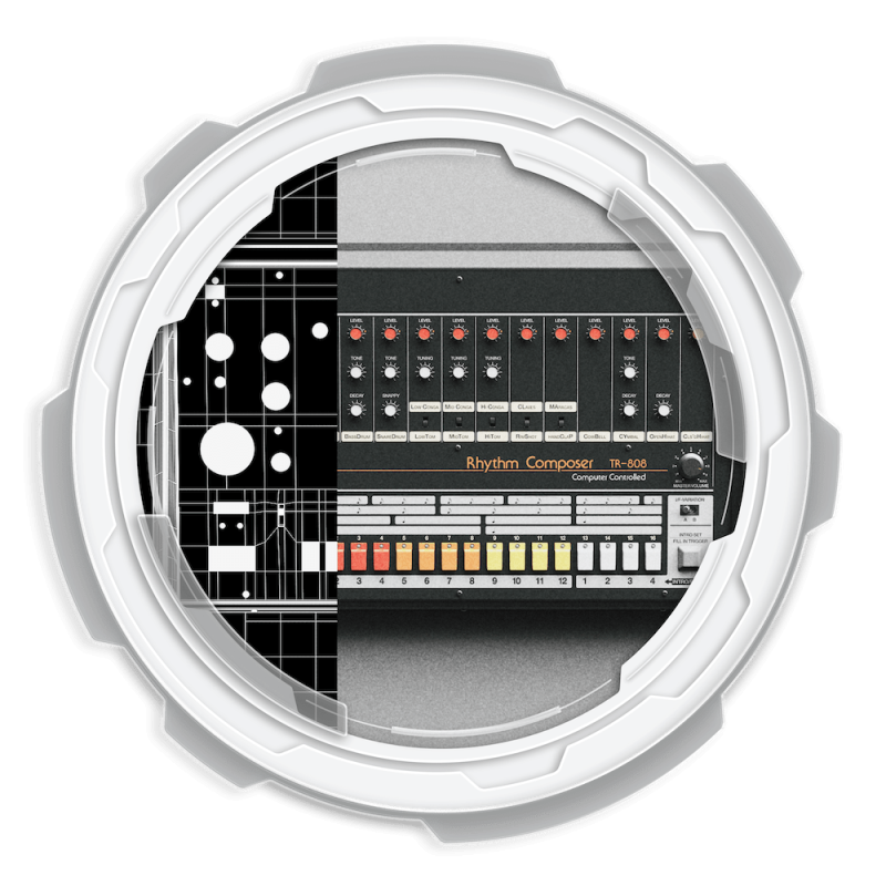 现代复刻版 TR-808 模拟鼓组采样包Minimal Audio Octane WAV-FANTASTiC-乐声音频-资源网