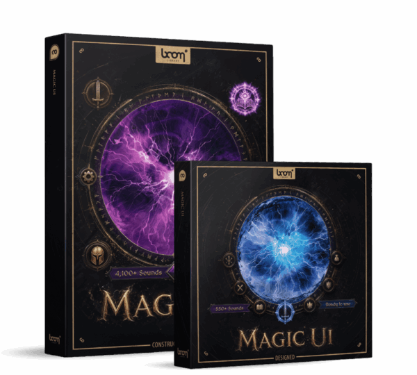 奇幻与 RPG 游戏 UI 音效库 Boom Library Magic UI Designed WAV-乐声音频-资源网
