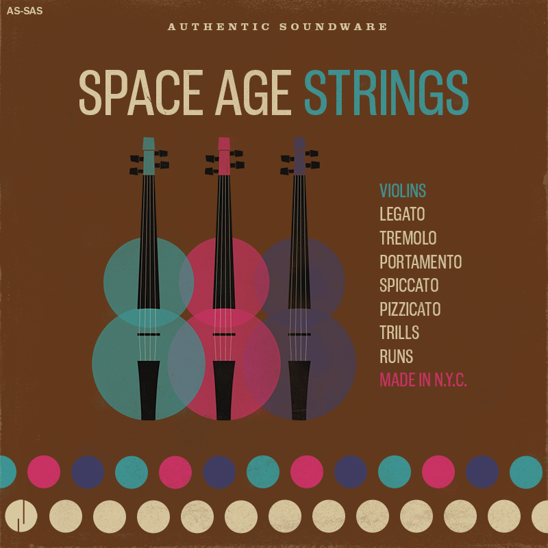 9 名纽约顶尖小提琴手在大型录音棚录制Authentic Soundware Space Age Strings KONTAKT-乐声音频-资源网
