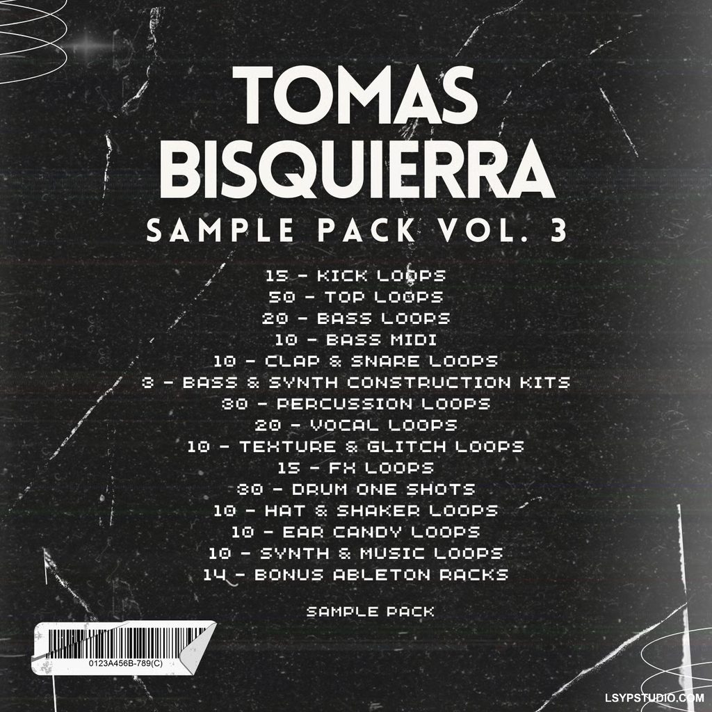 图片[1]-Tomas Bisquierra Sample Pack Vol.3 WAV MiDi ADG-FANTASTiC-乐声音频-资源网