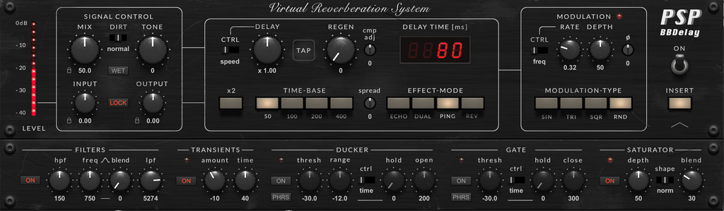 图片[1]-受模拟电路启发的延迟和氛围处理器PSPaudioware PSP BBDelay v1.0.2 [WiN]-乐声音频-资源网