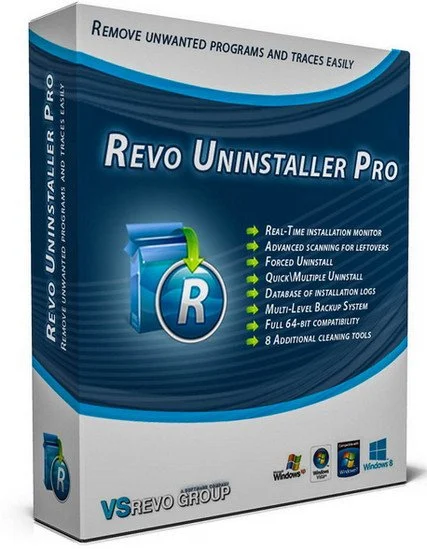 卸载或更改程序Revo Uninstaller Pro 5.5.4 Multilingual-乐声音频-资源网