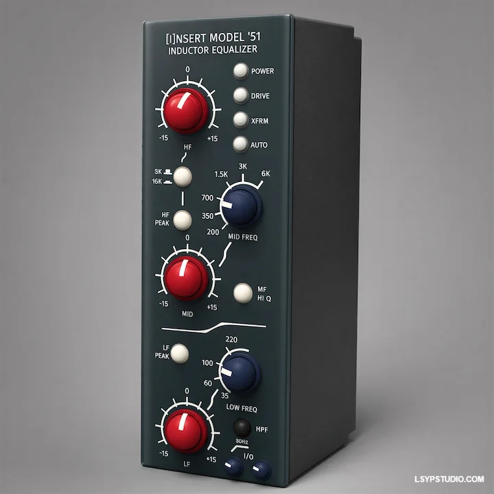 一款极具特色的三段电感均衡器Insert Audio Model 51 EQ v0.1.3 [WiN]-乐声音频-资源网
