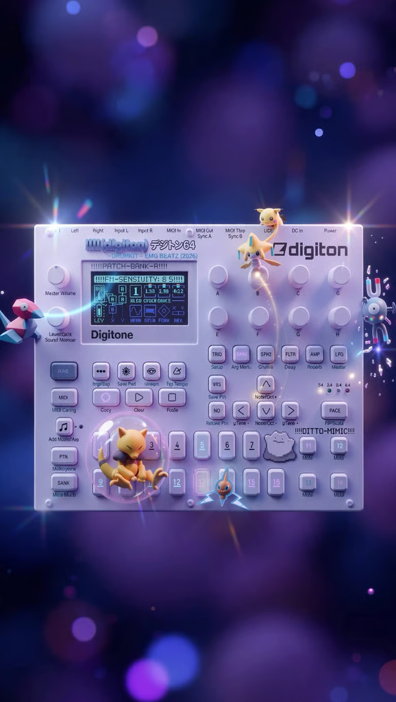 图片[1]-Emg Beatz (Digiton) x64 Drumkit + One Shot Kit WAV-FANTASTiC-乐声音频-资源网