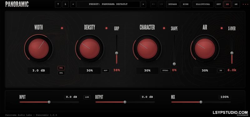 母带级立体声场插件Panorama Audio Labs Panoramic v1.0.6 [WiN]-乐声音频-资源网