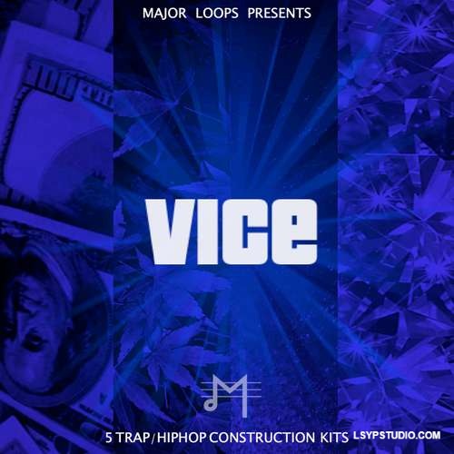 现代Hip Hop与Trap音乐制作素材包 Major Loops Vice WAV-FANTASTiC-乐声音频-资源网