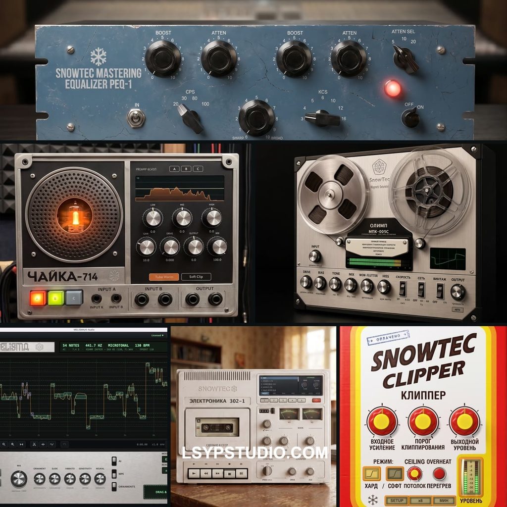 图片[1]-前置放大器、均衡器、磁带机SnowTec Full Bundle v2026.09.22 [WiN]-乐声音频-资源网