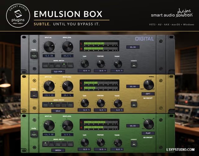 高精度模拟器Smart Audio Solution Emulsion v1.0.9 [WiN]-乐声音频-资源网