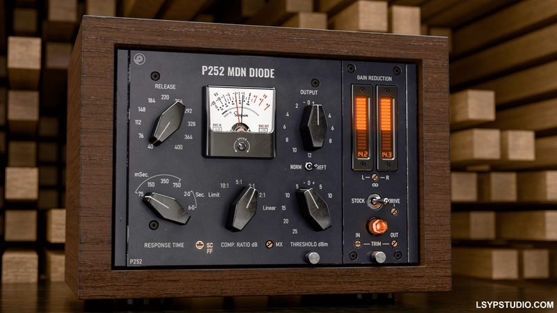 二极管桥式放大器Pulsar Modular P252 MDN Diode v1.0.12 [WiN]-乐声音频-资源网