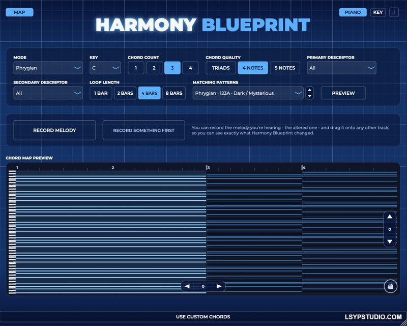 MIDI 和弦跟踪校正Drei Music Harmony Blueprint v1.0.0 [WiN, MacOSX]-乐声音频-资源网