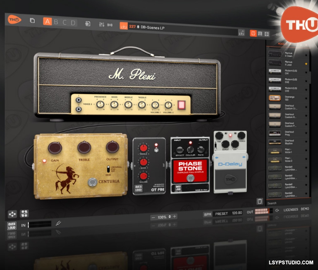 图片[1]-重新定义放大器模拟Overloud TH-U Premium v2.1.0 [WiN, MacOSX]-乐声音频-资源网