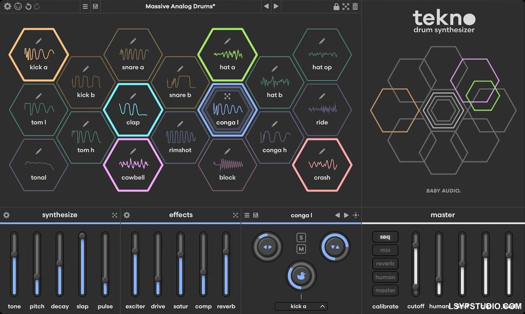 图片[1]-增强鼓声Baby Audio – Tekno 1.1.1 for WiN-乐声音频-资源网