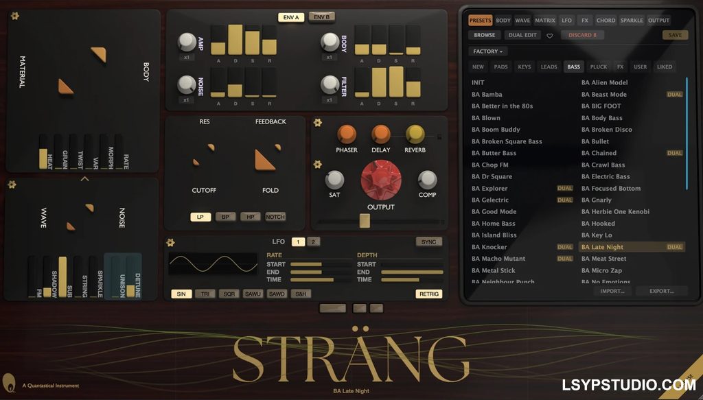 振荡器实时运行于卷积体中Quantastical Sound STRANG 2 v2.5.5 [WiN]-乐声音频-资源网