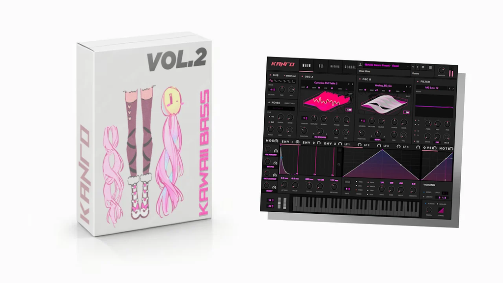 图片[1]-高品质 EDM 音色采样包 Kanro Store UK Kanro Kawaii Bass Pack Vol.2 + Kanro Serum Skin Bundle WAV MiDi XFER RECORDS SERUM-FANTASTiC-乐声音频-资源网