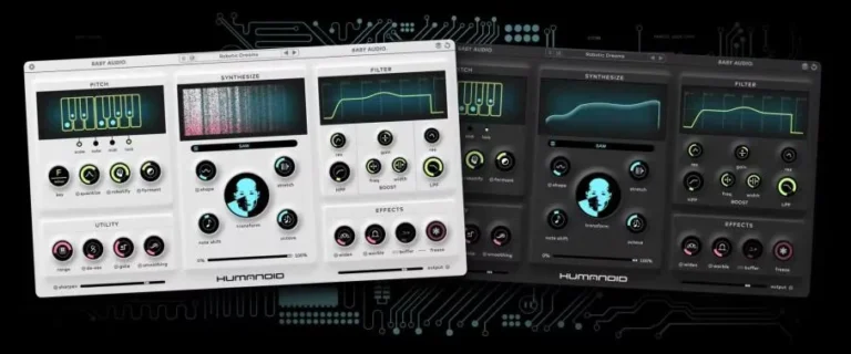 将任何表演转化为惊艳的机器人嗓音Baby Audio- Humanoid v1.2.2 for WiN & MAC-乐声音频-资源网