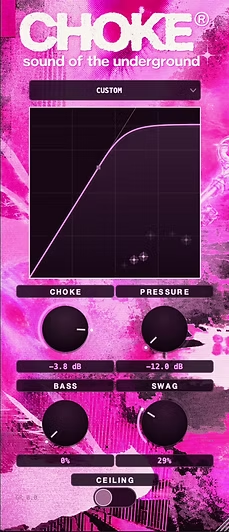 现代地下说唱音乐打造的一体化软削波器Smokey Beats CHOKE v1.0.1 [WiN]-乐声音频-资源网
