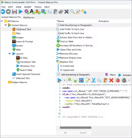 Windows桌面自动化软件Macro Commander Pro+ 2.8.8 Multilingual-乐声音频-资源网
