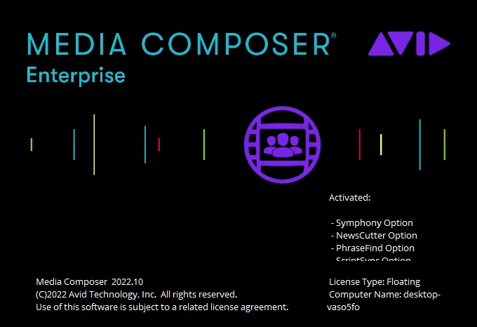 工业级影视非线性剪辑软件Avid Media Composer 26.8 x64 Dongle BackUp Multilingual-乐声音频-资源网