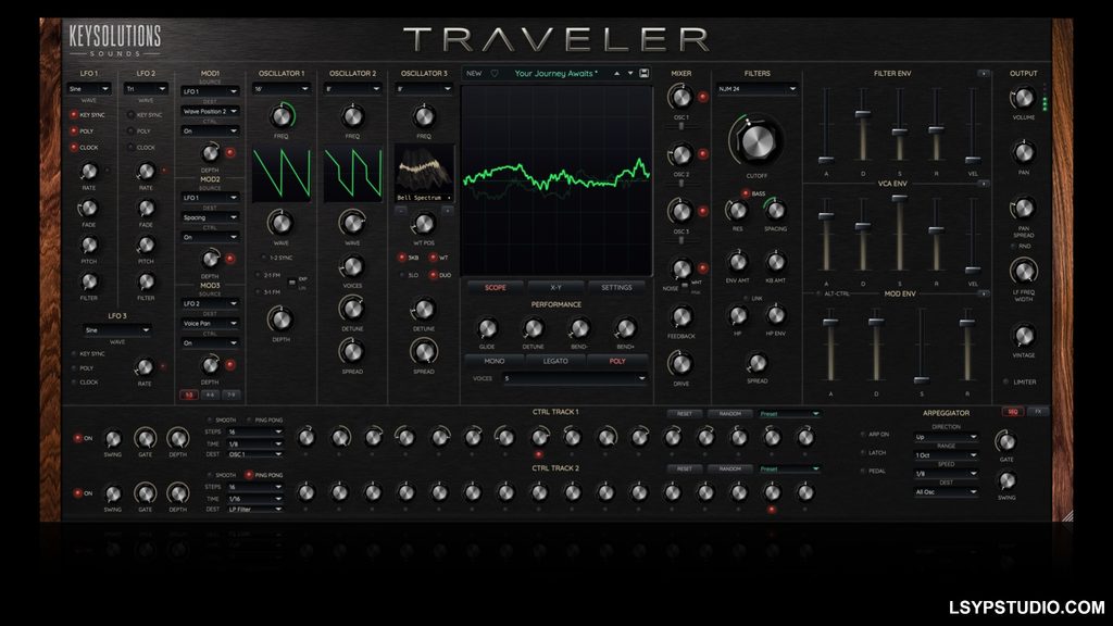 图片[1]-艺术家打造的电影级混合合成器Key Solutions Traveler v1.0.9 [WiN]-乐声音频-资源网