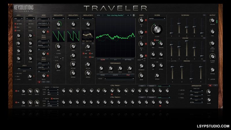 艺术家打造的电影级混合合成器Key Solutions Traveler v1.0.9 [WiN]-乐声音频-资源网