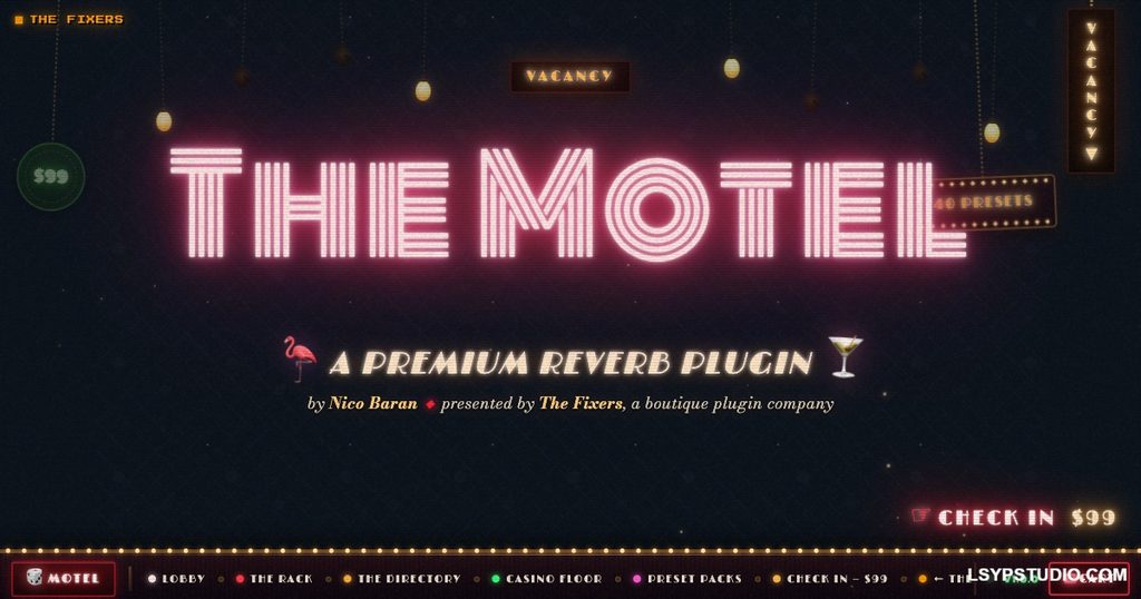 图片[1]-优质混响插件Nico Baran The Motel v1.0.0 [WiN]-乐声音频-资源网