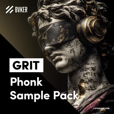 BVKER GRIT Phonk Sample Pack WAV MiDi Serum 2 Presets-乐声音频-资源网