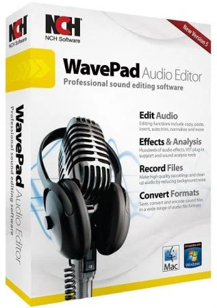 功能强大且全方位的专业音频与音乐编辑软件NCH WavePad 24.56-乐声音频-资源网